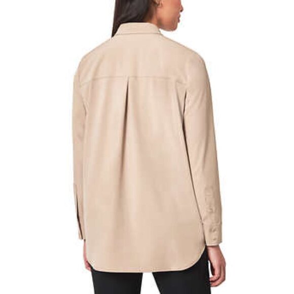 NWOT Modern Ambition Travel Shirt | Tan - Picture 6 of 8